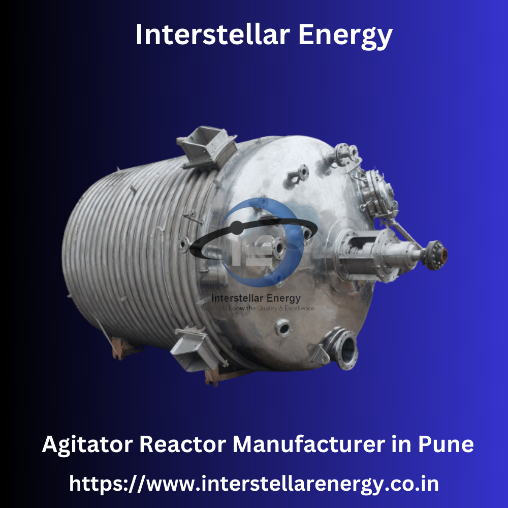 Agitator Reactor Manufacturer in Pune